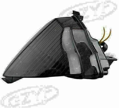ya 5 8.24 baidi LED Turn Signals Tail Brake Running Light Smoke Lens Fit for Yamaha YZF R1 2004-2006