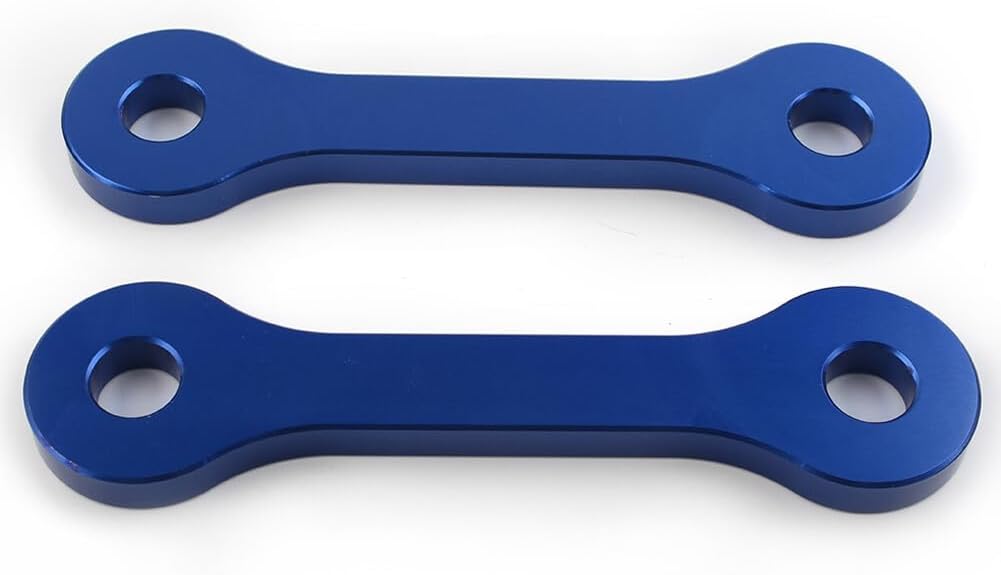 ya 11 9.14 zhengce for Suzuki DRZ400 SM/S/E DRZ400SM 2000-2020 Blue Rear Lowering Drop Link Ki