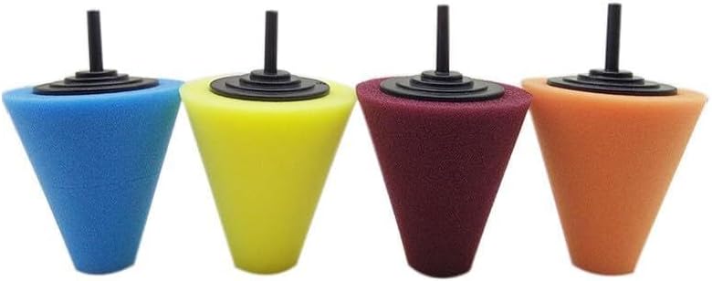 ya 12 10.8 baidi Car Foam Sponge polishing Tapered polishing pad Suitable for car Wheels