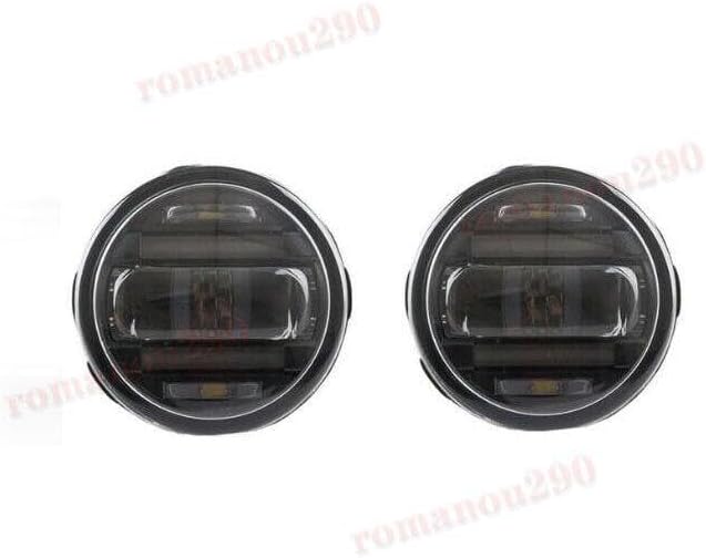 ya 9 10.24 for Infiniti QX70 2014-2017 LED Daytime Running Lights & Front Fog Lights 2PCS