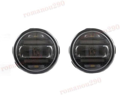 ya 9 10.24 for Infiniti QX70 2014-2017 LED Daytime Running Lights & Front Fog Lights 2PCS