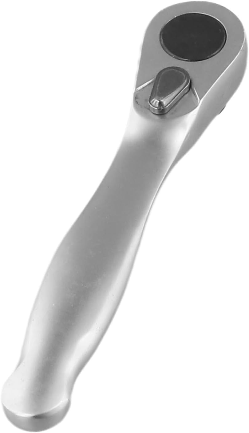 ya 14 9.20 baidi 1/4 Head Square Ratchet Socket Wrench Hex Bit 9.5cm Driver Screwdriver 72 Tooth-1