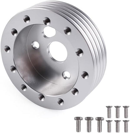 ya 10 9.16 zhengce Car Steering Wheel Pad 1 Steering Wheel Hub Spacer 6 Hole to 3 Hole Adapte