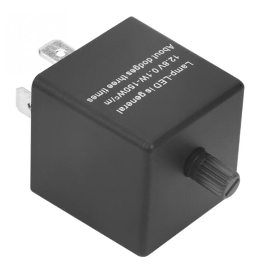 ya 13 9.15 baidi LED Turn Signal Relay 12V Load Independent Motorcycle Turn Signal Relay Relay Flasher 3 Pole-