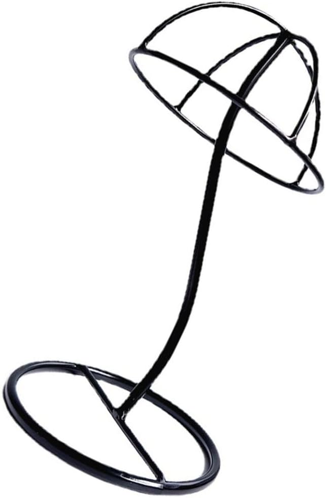 ya 4 8.14 Hat Display Stand Tabletop Rack Holder Iron Travel Cap Organizer