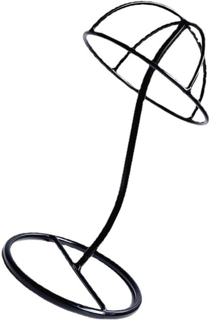 ya 4 8.14 Hat Display Stand Tabletop Rack Holder Iron Travel Cap Organizer