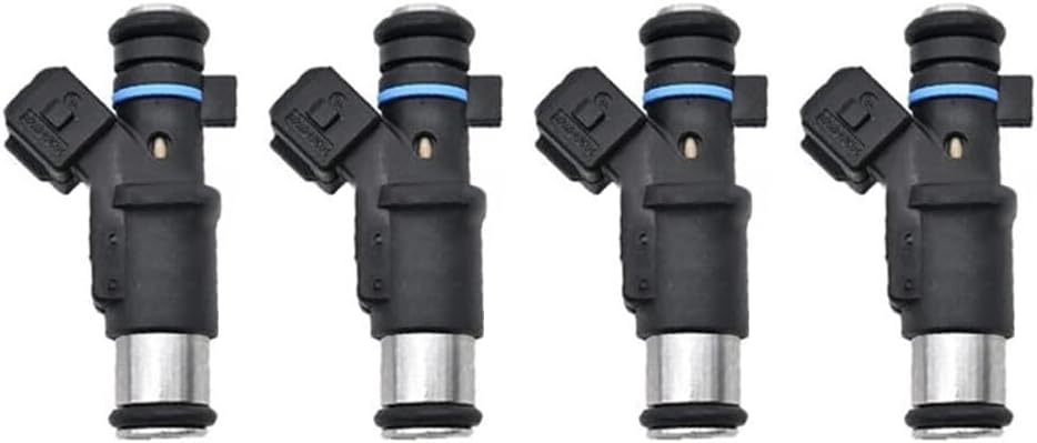 ya 10 9.16 zhengce 4Pcs Fuel Injector for Citroen C2 C3 for Peugeot 106 206 306 307 1.4L 02801