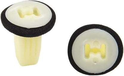 ya 5 8.24 baidi Clips Retainer Parts Plastic Rear Lamp Replacement Tail Light White 2pcs