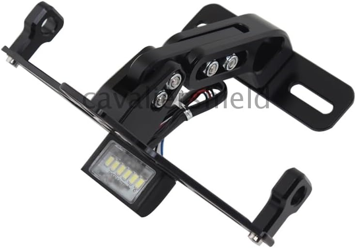 ya 13 9.15 baidi Black License Plate Holder LED Light Bracket Fender Eliminator for Ducati for Suzuki