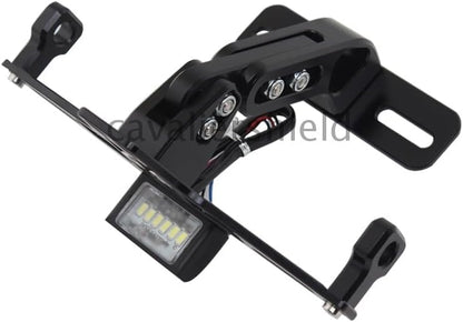 ya 13 9.15 baidi Black License Plate Holder LED Light Bracket Fender Eliminator for Ducati for Suzuki