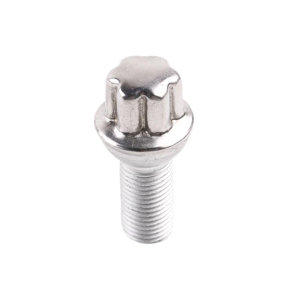ya 5 8.10 5Pcs Set Wheel Lug Bolt Fit for Mercedes-Benz E280 E300 E320 E350 E500 E55 AMG