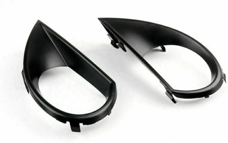 ya 10 9.16 zhengce 1 Pair Front Bumper Side Fog Light Cover Caps Trims Frames Fits for Audi Q7