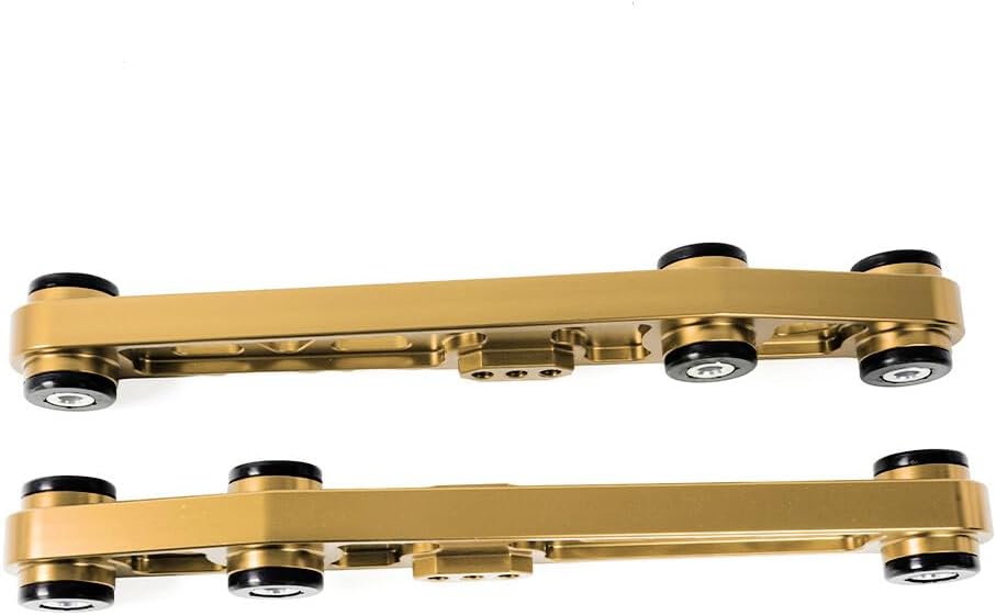 ya 13 9.15 baidi Pair Billet Rear Lower Control Arm w/Bushings For 94-01 Integra 92-95 for Civic EG