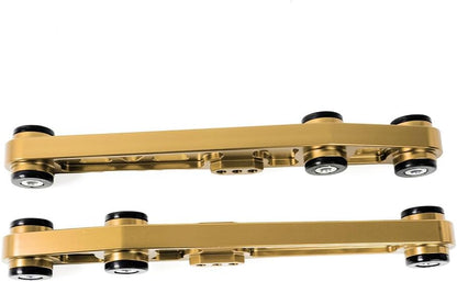 ya 13 9.15 baidi Pair Billet Rear Lower Control Arm w/Bushings For 94-01 Integra 92-95 for Civic EG