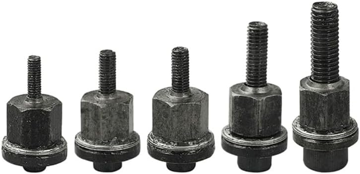 ya 26 10.21 baidi Rivet Nut Drill Adapter Tool Riveting Manual Threaded Hand Riveter Tips 5PCS