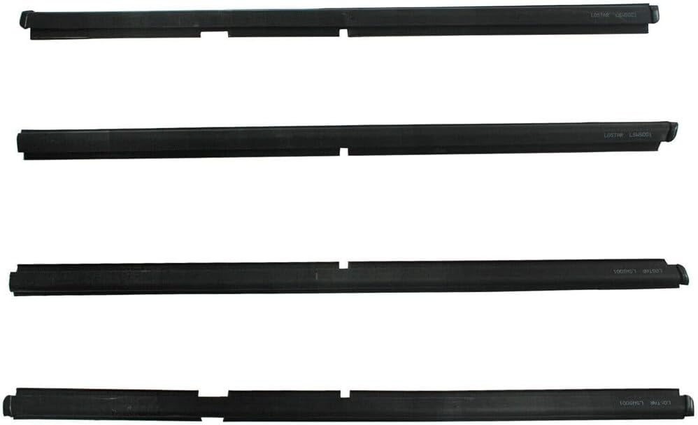 ya 5 8.24 baidi 1 piece of front and rear exterior window glass sealing set suitable for Jeep for Grand Cherokee from 1999 to 2004