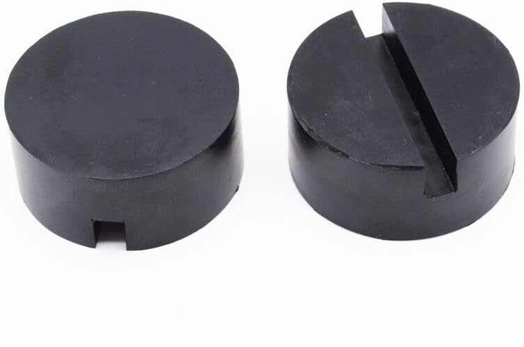 ya 11 9.14 zhengce 2pc Car Floor Jack Disk 7535mm Rubber Pad Adapter for Pinch Weld Side JACKP