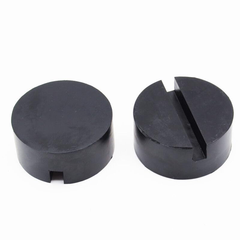 ya 6 8.14 2pc Car Floor Jack Disk 7535mm Rubber Pad Adapter for Pinch Weld Side JACKPAD