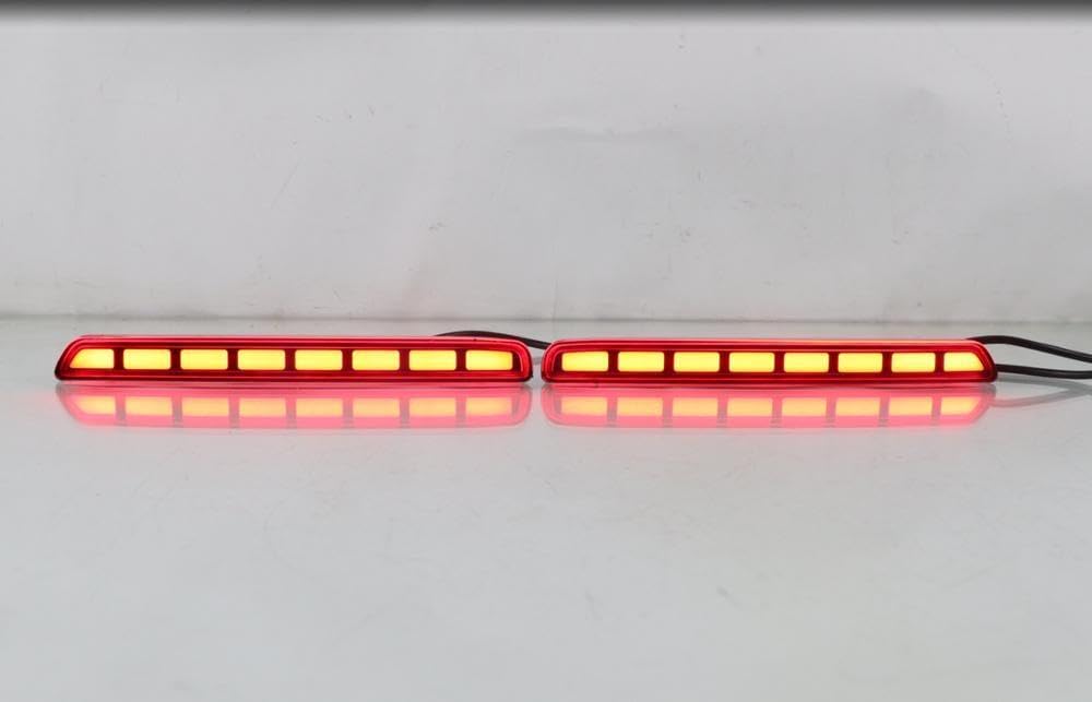 ya 4 8.24 baidi Suitable for Honda CR-V CRV 2023 2024 2025 LED rear fog light tail bumper light set 