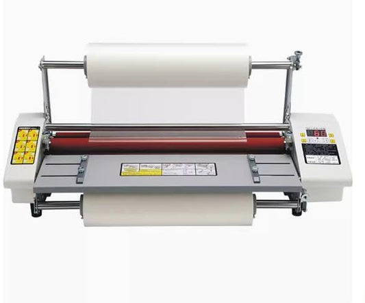 ya 16 10.20 baidi 17.5 A2 Roll Laminator Four Roller Hot Cold Laminating Machine for 440mm Paper