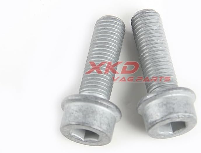 ya 9 10.24 2* Rear Brake Caliper Carrier Bolt Fit for VW Beetle for Golf for Audi TT RS6