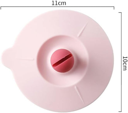 ya 14 9.20 baidi 4 Pcs Leak-proof Cup Lid Re ble Silicone Lids Mug Leakproof Cover-1