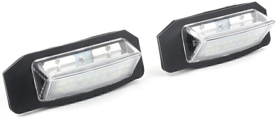 ya 14 9.20 zhengce Suitable for Outlander 2006-2011 EX 2007-2017 2-piece LED license plate lig-1