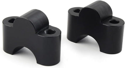ya 15 10.19 zhengce 1 1/8 28mm CNC Handlebar Risers Bar Mount Clamp Adapter For Sc for Ram bler