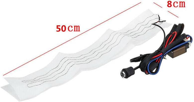 ya 3 8.24 baidi Car Modification Steering Wheel Heating Mat 12V Flocking Electric Heating Pad