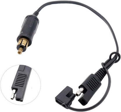 ya 6 8.24 baidi DIN Powerlet Plug to SAE Adapter Connector Cord Cable for BMW Motorcycle