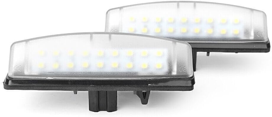 ya 13 9.15 baidi 2pcs White LED License Plate Lights Fit for Lexus IS300 IS200 LS430 ES300 E
