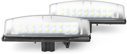 ya 13 9.15 baidi 2pcs White LED License Plate Lights Fit for Lexus IS300 IS200 LS430 ES300 E
