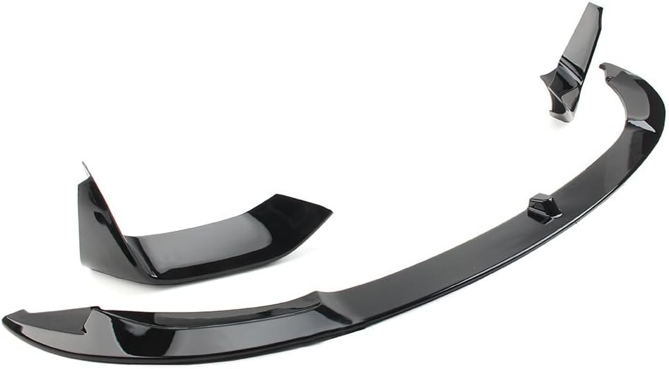 ya 2 8.15 Front Bumper Lip Spoiler for BMW F80 M3 F82 F83 M4 2015-2020 2019 Glossy Black