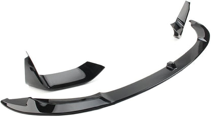 ya 2 8.15 Front Bumper Lip Spoiler for BMW F80 M3 F82 F83 M4 2015-2020 2019 Glossy Black