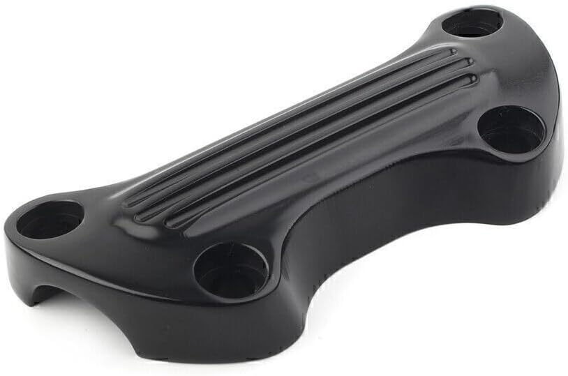 ya 13 9.15 baidi for Harley Sportster Softail Dyna 1 Handlebar Riser Top Clamp Cover Black
