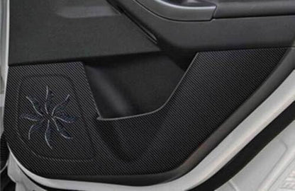 ya 13 9.15 baidi for Ford Focus 2015-18 Carbon Fiber Polyurethane Synthetic Leather Door Kic