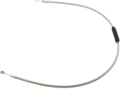 ya 14 9.20 zhengce Stainless Clutch Cable Fit for Harley Dyna FXDWG Softail Fatboy FLSTF Road-1