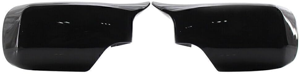 ya 11 9.14 baidiGlossy Black Car Rear View Mirror Cover Shell Fit for BMW E46 4 Door 3 Series 98-05