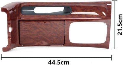 ya 6 8.14 Red for Toyota Camry 2003-06 Storage Box Cup Holder Center Bezel Handbrake Panel