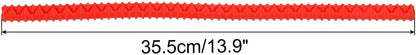 ya 14 9.20 baidi 35.5cm Silicone Oven Rack Shields Guard Heat Resistant Ed Liner Cover Red 4pcs-1