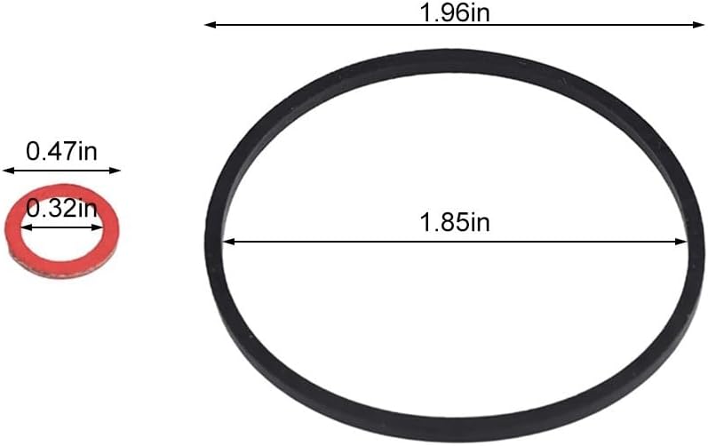 ya 23 10.7 baidi Gasket Seals Five Piece Pack Designed Specifically For Your For for Honda Engines