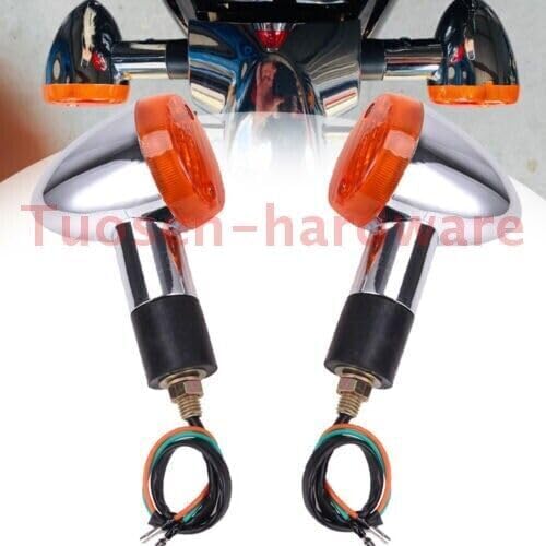 ya 7 8.24 baidi Front/Rear Turn Signal Lights 4x for Honda Shadow VT 750 1100 VTX 1300 1800