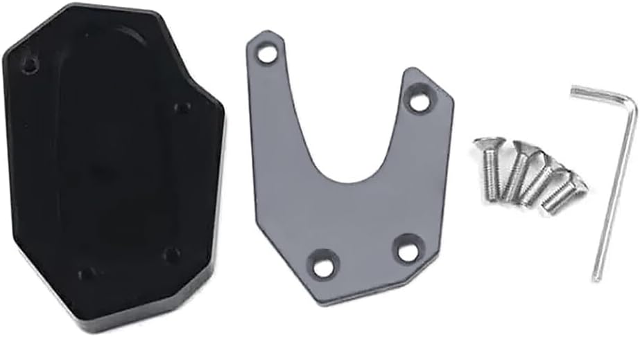 ya 2 8.15 Side Stand Enlarge Kickstand Pad Grey for Suzuki V-STORM 800DE 2023