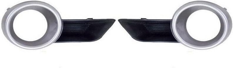 ya 10 9.16 zhengce Pair Front Fog Driving Light Cover Trim Fit for Toyota Highlander 2008-2010
