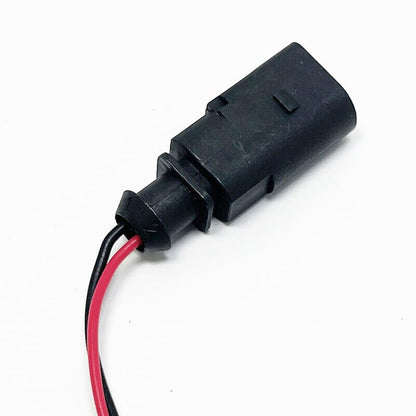 ya 23 10.7 baidi 2 Pins Plug Flat Socket Connector for VW for Audi 1J0973802