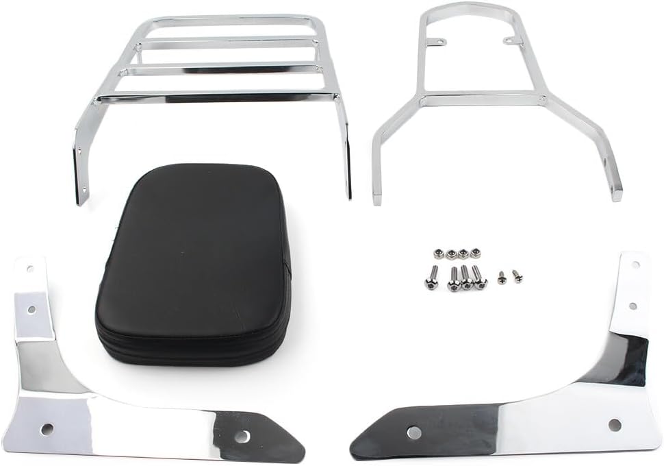 ya 6 8.14 Backrest Sissy Luggage Rack Passenge for Yamaha Stryker 1300 XVS1300 2011-17