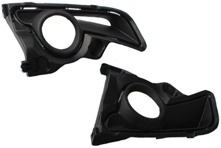 ya 10 9.16 zhengce for Toyota Highlander 2017-2019 2 pcs Front Bumper Fog Lamp Cover Trim Bord