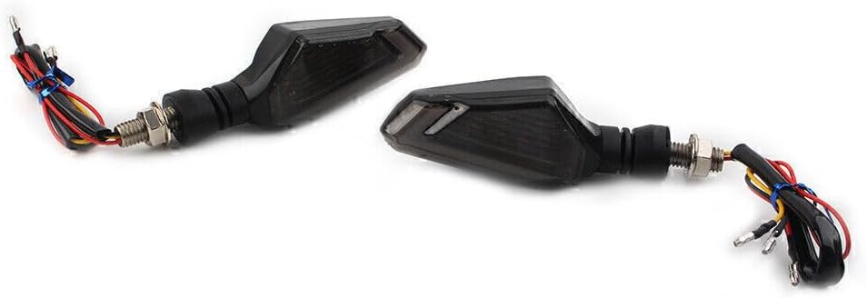 ya 4 8.10 Smoke Turn Signal Lights Indicator Blinker Tail Light Daytime Running Lamp