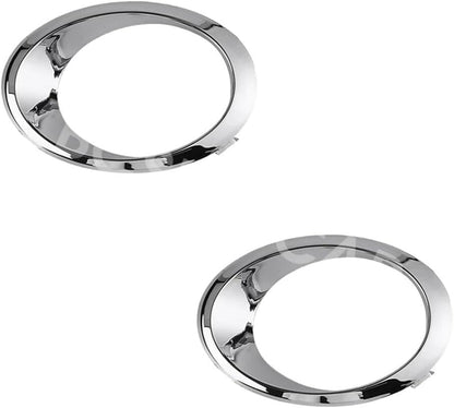 ya 10 9.16 zhengce Front Chrome Fog Light Bezel Trim Ring Fit for 2013 for Ford Fusion DS7Z17E