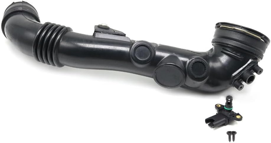 ya 10 9.16 baidi for BMW 135i 335i Air Intake Pipe Intercooler Hose 2011-2013 Black 13717599294